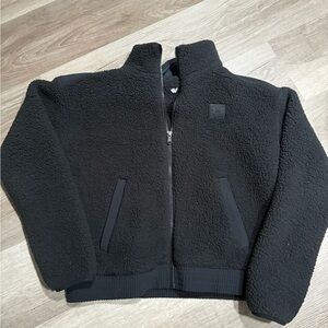 Under Armour Black Sherpa Fleece Full Zip Jacket
